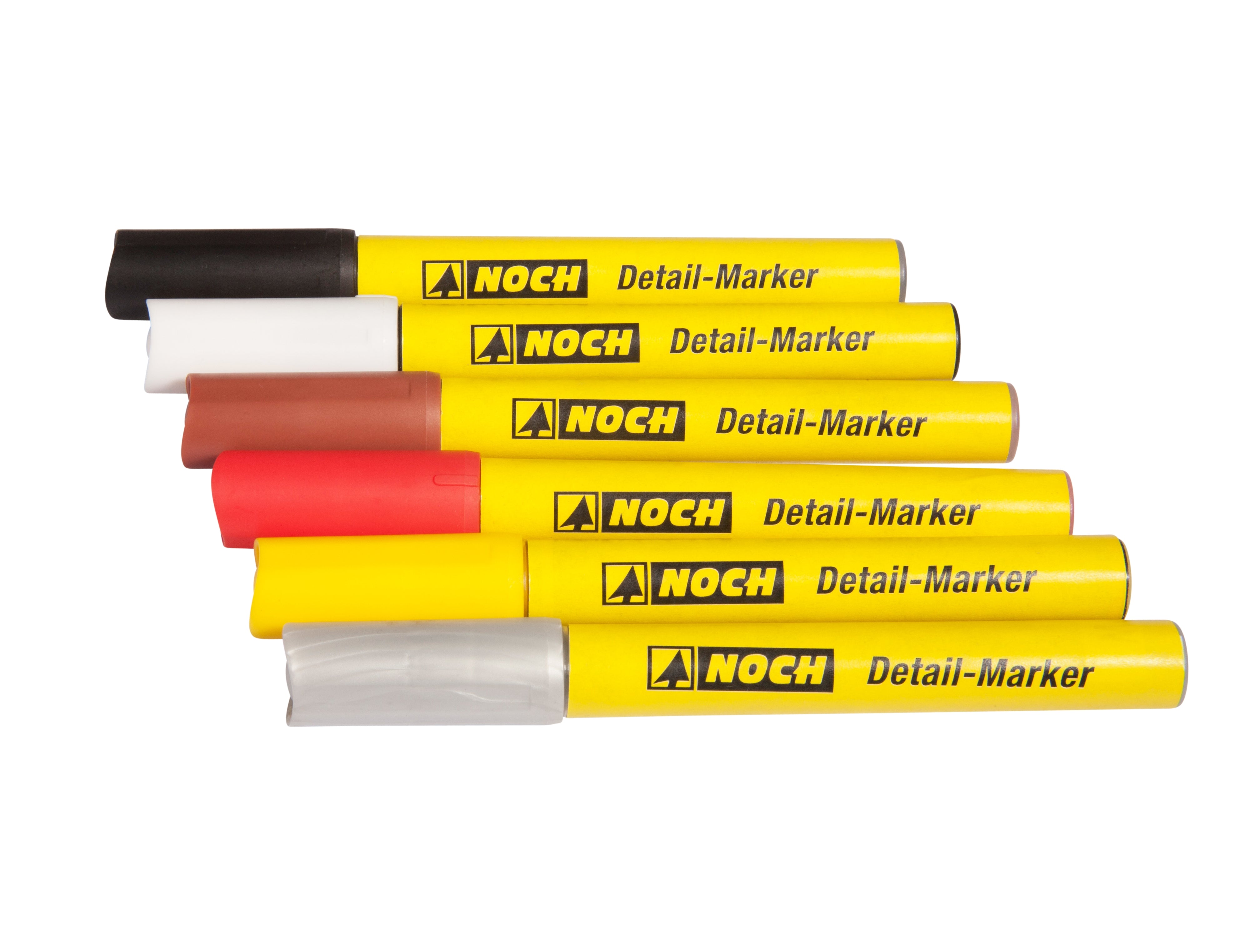 Noch Detailing Marker Pens (6) N61155