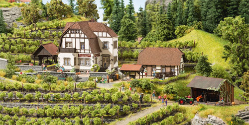 Noch Hauser-Buhler Winery Laser Cut Structure Kit N63712