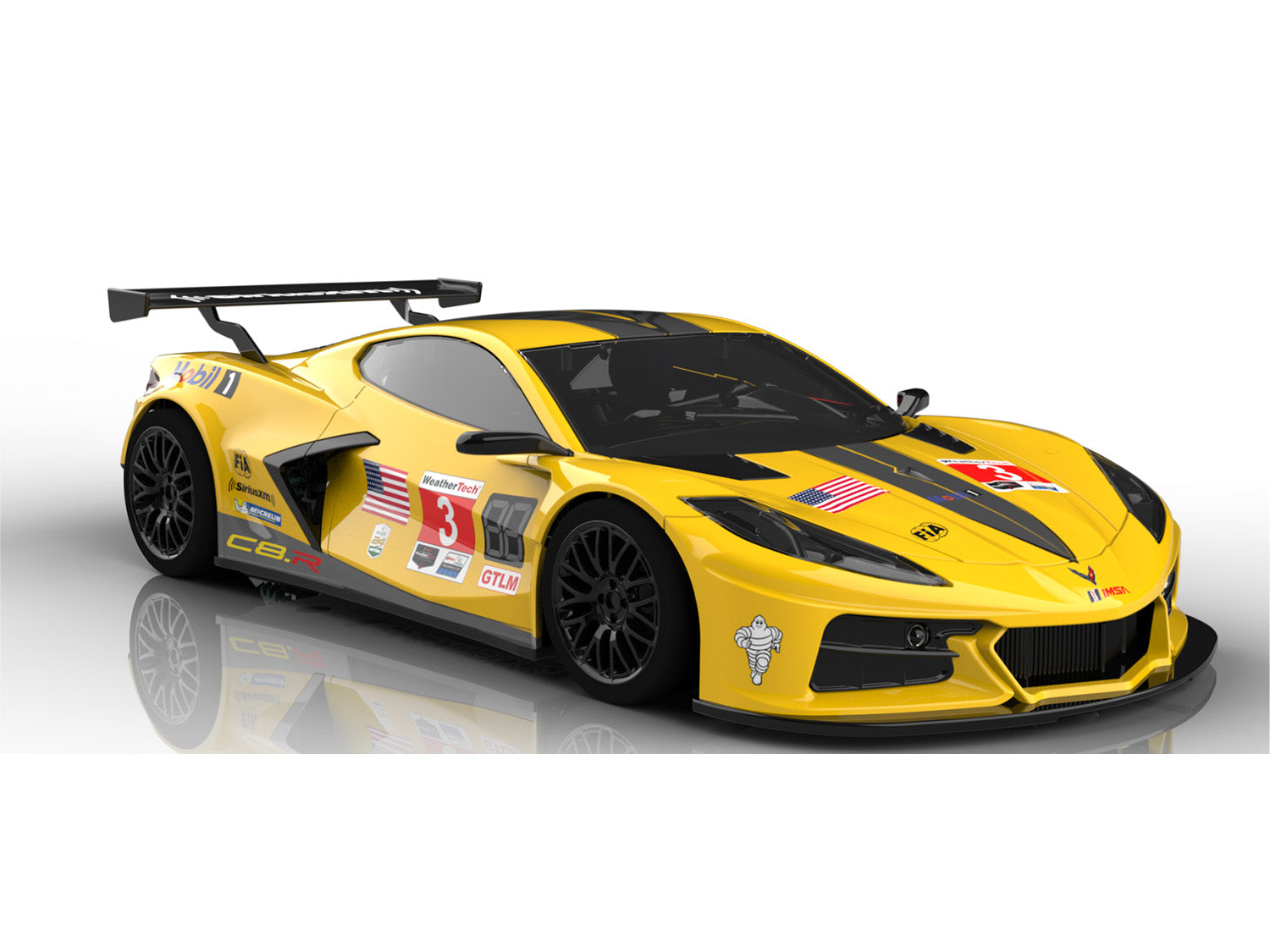 NSR Corvette C8R No.3 Daytona 24hr 2021 Winner AW NSR0414AW