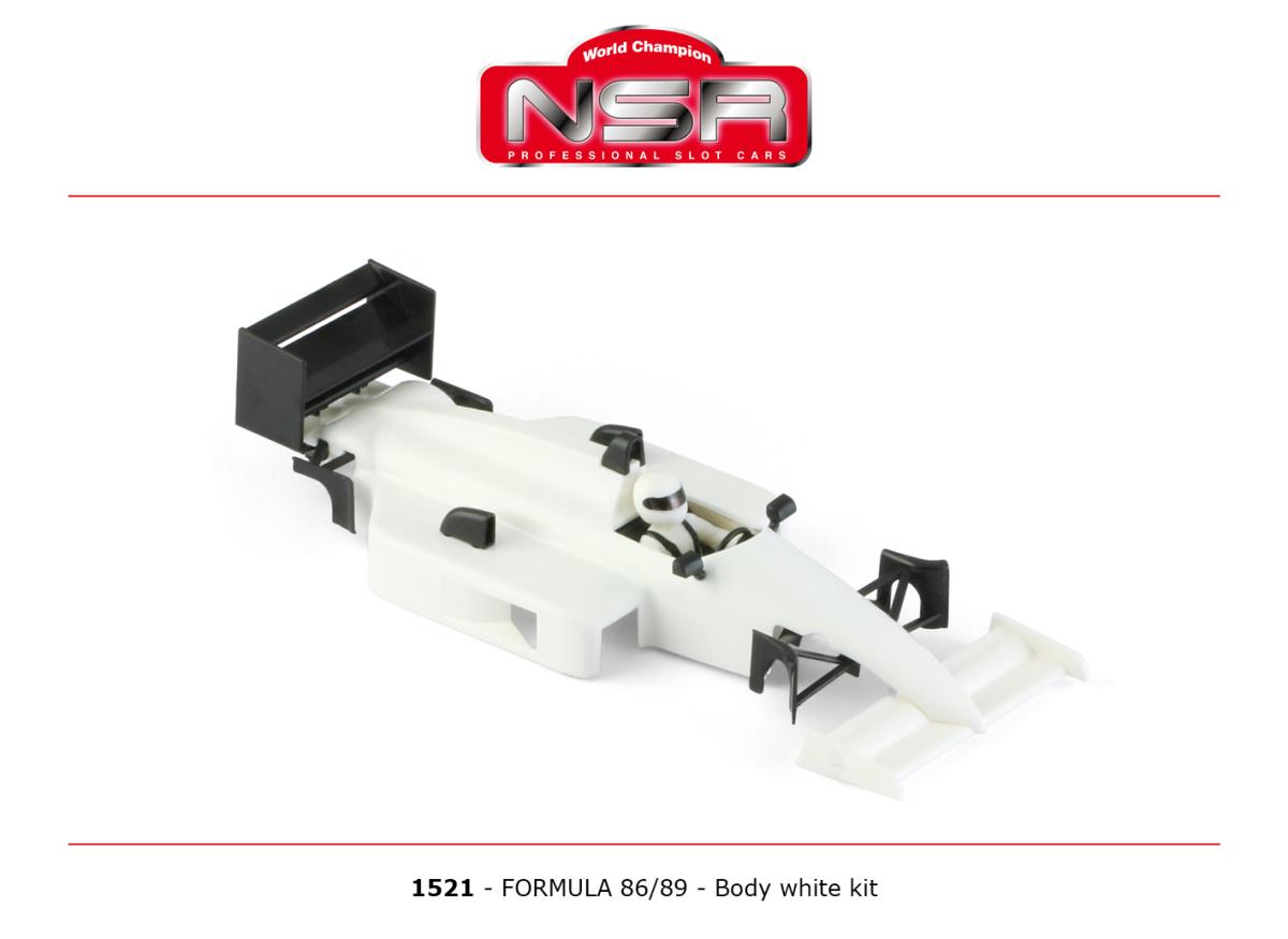 NSR Formula NSR 86/89 White Body Kit NSR1521