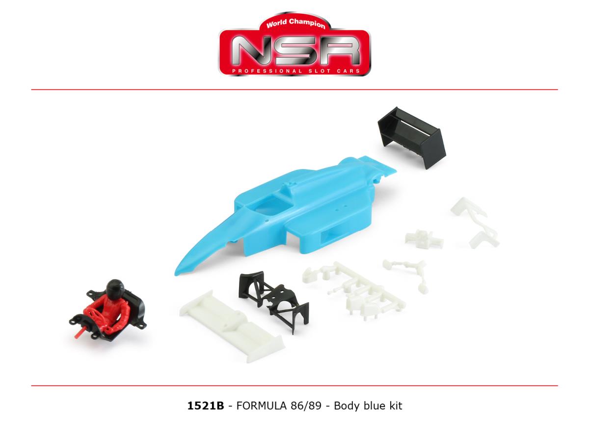 NSR Formula NSR 86/89 Body Kit Blue NSR1521B