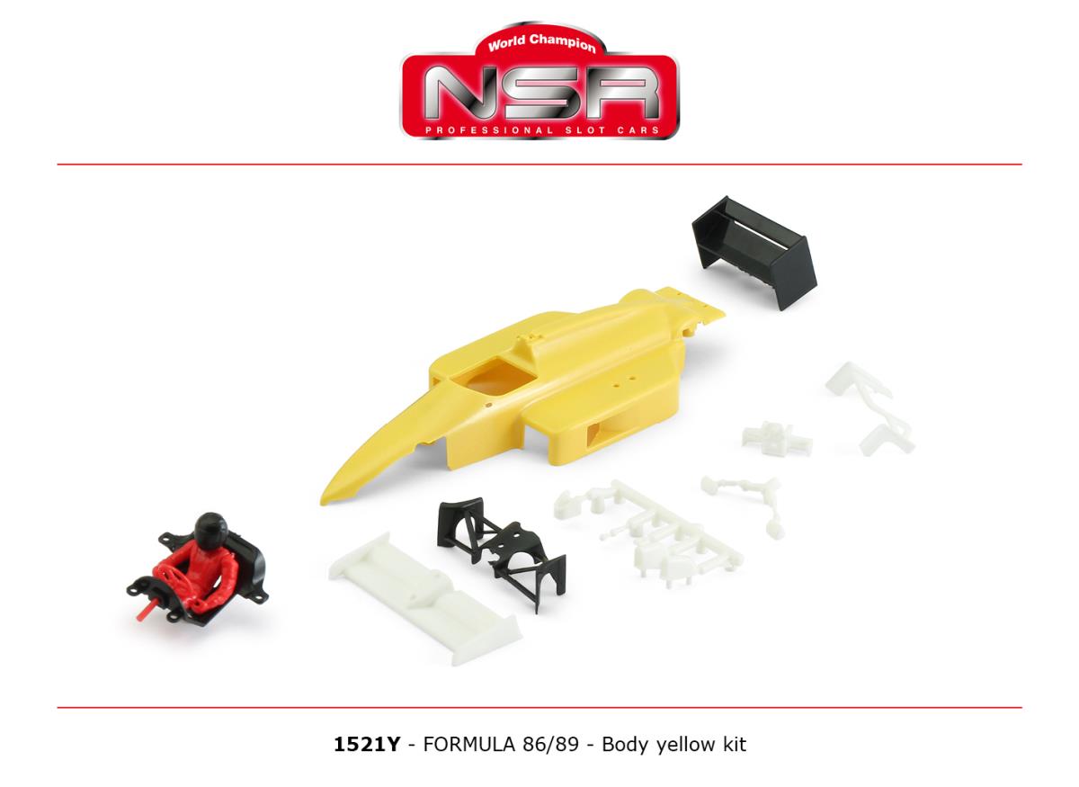 NSR Formula NSR 86/89 Body Kit Yellow NSR1521Y