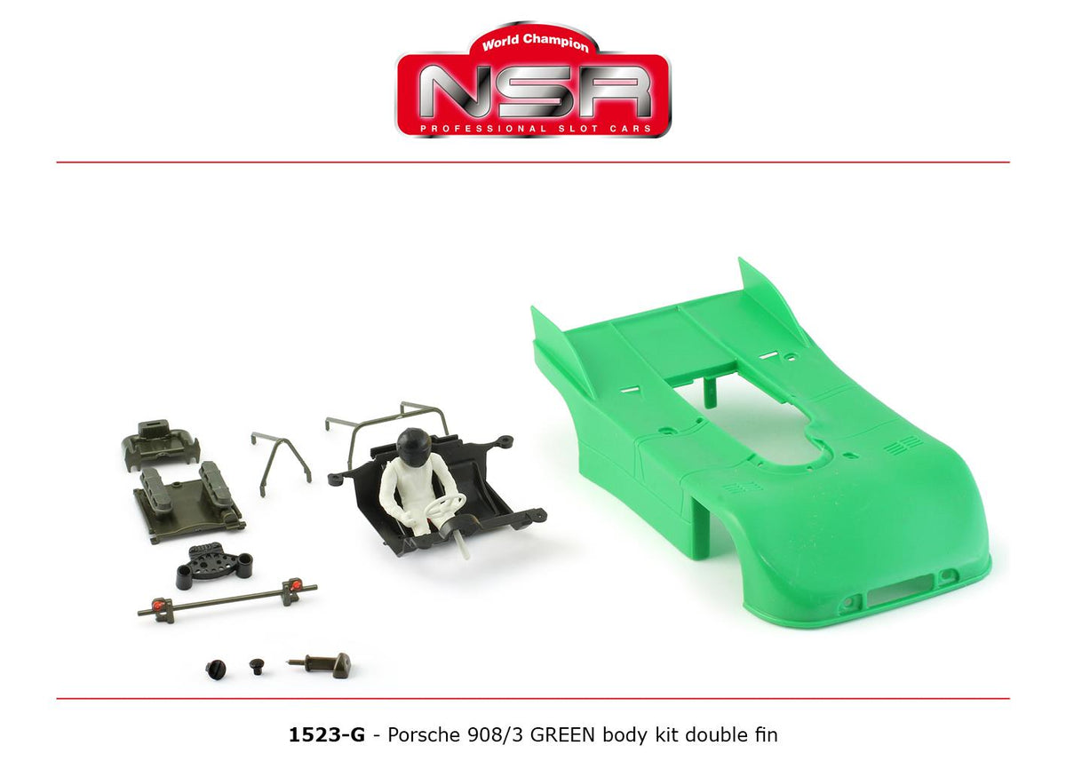 NSR Porsche 908/3 Green Body Kit w/Double Fin NSR1523-G