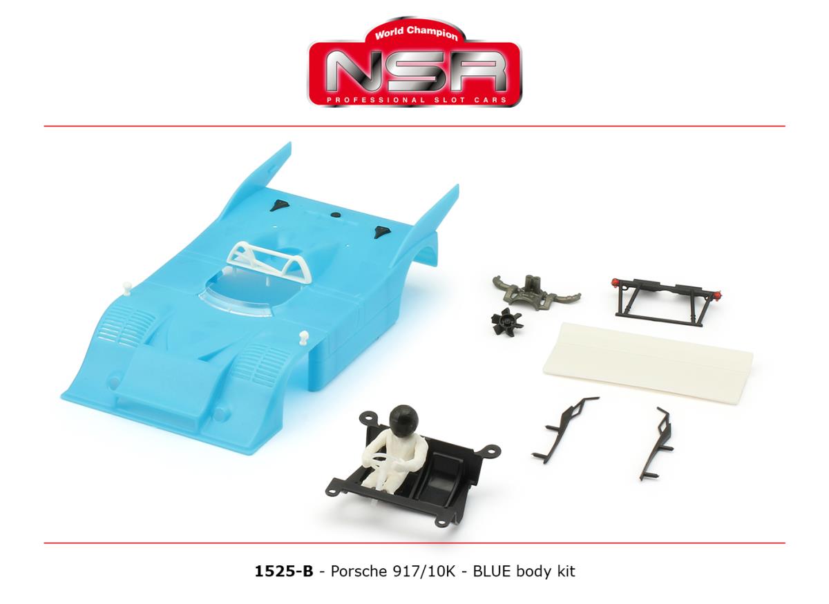 NSR Porsche 917/10K Body Kit Blue NSR1525-B