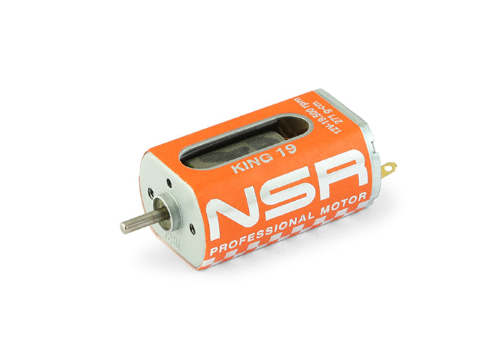 NSR King 19k Magnetic Effect 19.5rpm 271g-cm 12v Long Can Motor NSR3031