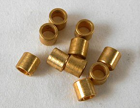 NSR Axle Spacers 3/32 .120 Brass (10) NSR4817