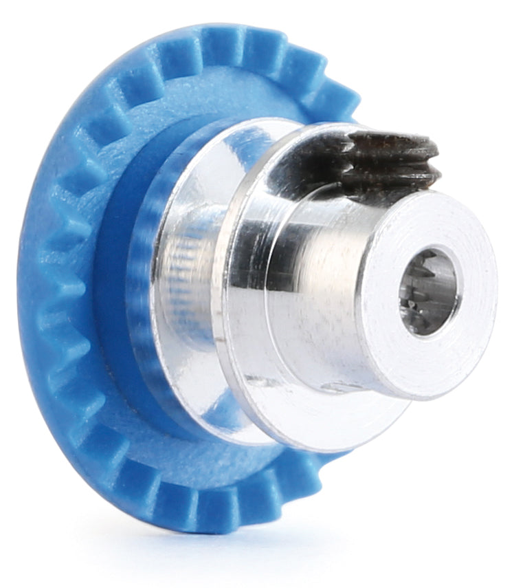 NSR 3/32 IL Soft Plastic Gear 24t Blue w/alu hub .50'' Screw NSR6324AL