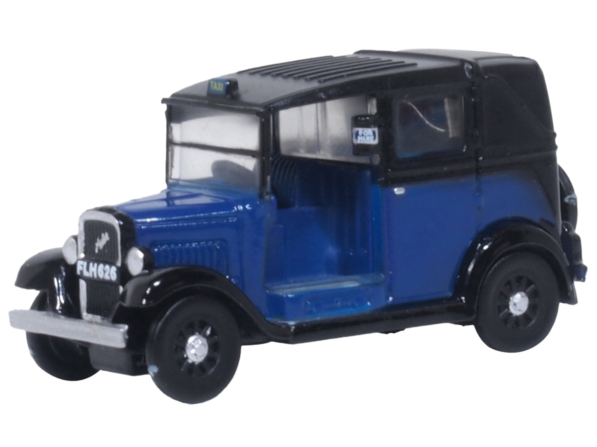 Oxford Diecast Austin Low Loader Taxi Oxford Blue OD120AT002