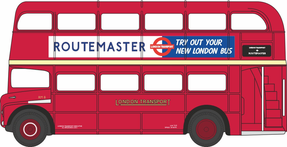 Oxford Diecast Routemaster London Transport OD120RM001