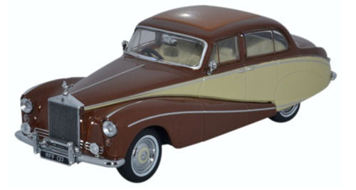 Oxford Diecast Rolls Royce Silver Cloud/Hooper Empress Brown/Cream OD43EMP001