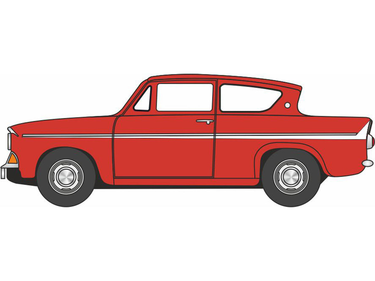 Ford Anglia Monaco Red