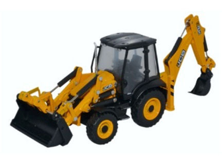 Oxford Diecast JCB 3CX Eco Backhoe Loader OD763CX001