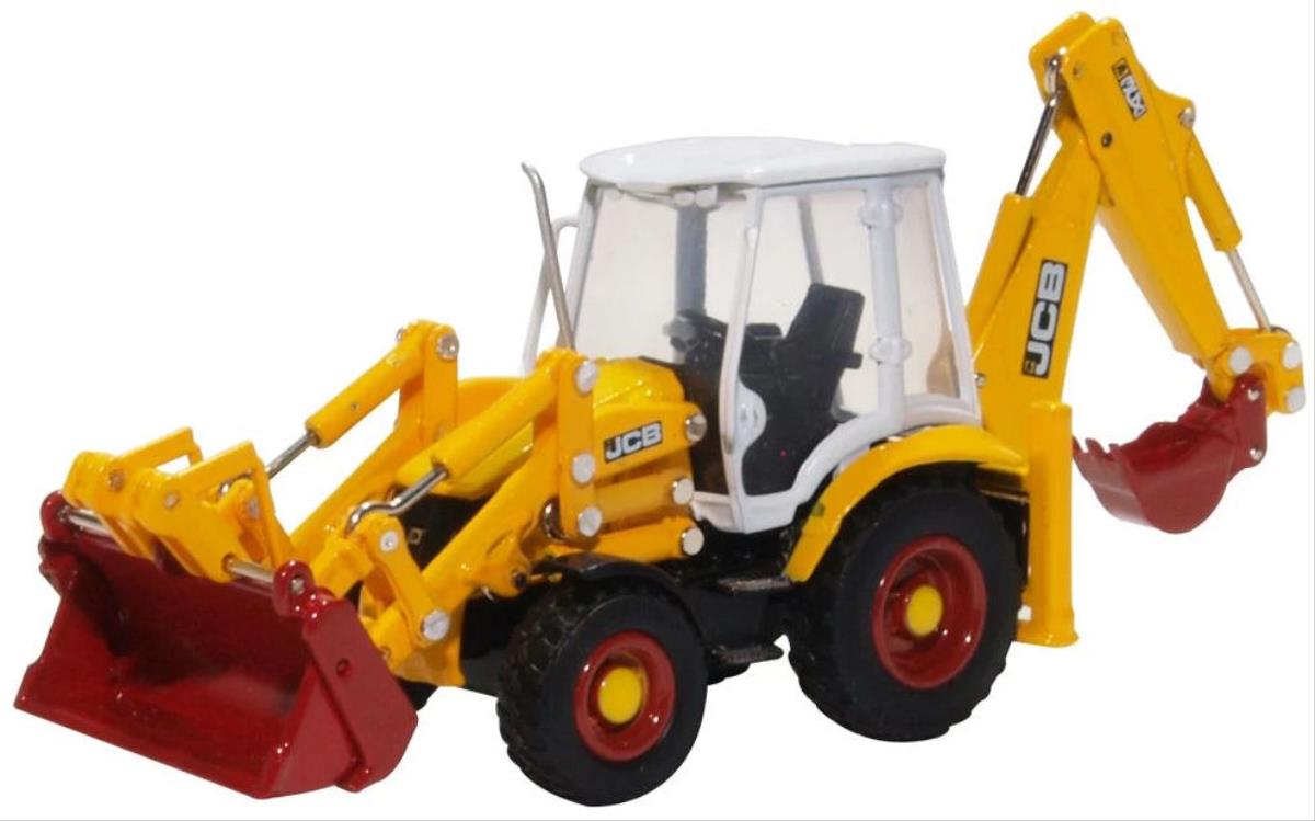 Oxford Diecast JCB 3CX Eco Backhoe Loader 70th Anniversary OD763CX003