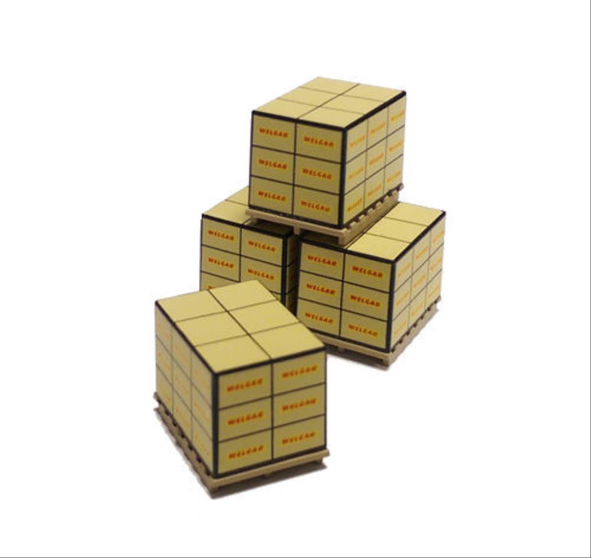 Oxford Diecast Pallet Loads Welgar (4) OD76ACC004