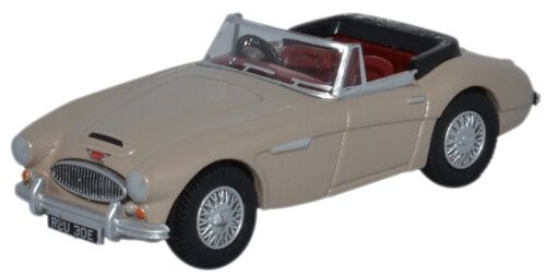 Oxford Diecast Austin Healey 3000 Metallic Golden Beige OD76AH3005