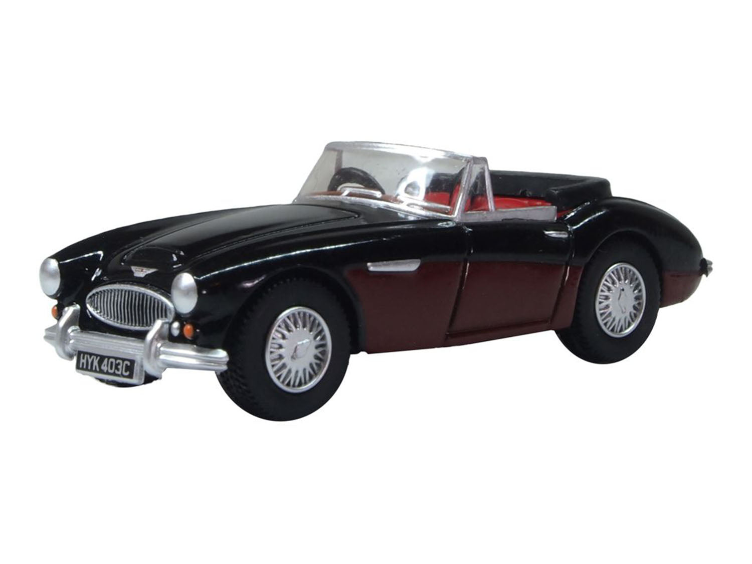 Austin Healey 3000 Black/Burgundy