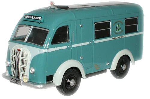 Oxford Diecast Austin Welfarer Ambulance Nottingham Ambulance OD76AK004