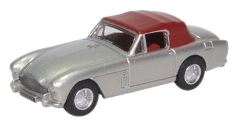 Oxford Diecast Aston Martin DB2 MkIII DHC Snow Shadow Silver OD76AMDB2004