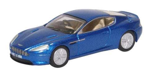 Oxford Diecast Aston Martin DB9 Coupe Cobalt Blue OD76AMDB9003