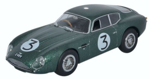 Oxford Diecast Aston Martin DB4GT Zagato 2 VEV Jim Clark Goodwood 1961 OD76AMZ002