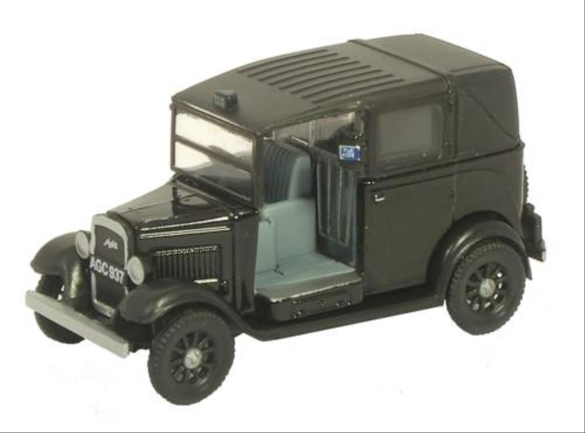 Oxford Diecast Austin Taxi Black OD76AT001