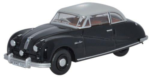 Oxford Diecast Austin Atlantic Saloon Black/Grey (Gaydon) OD76ATL003