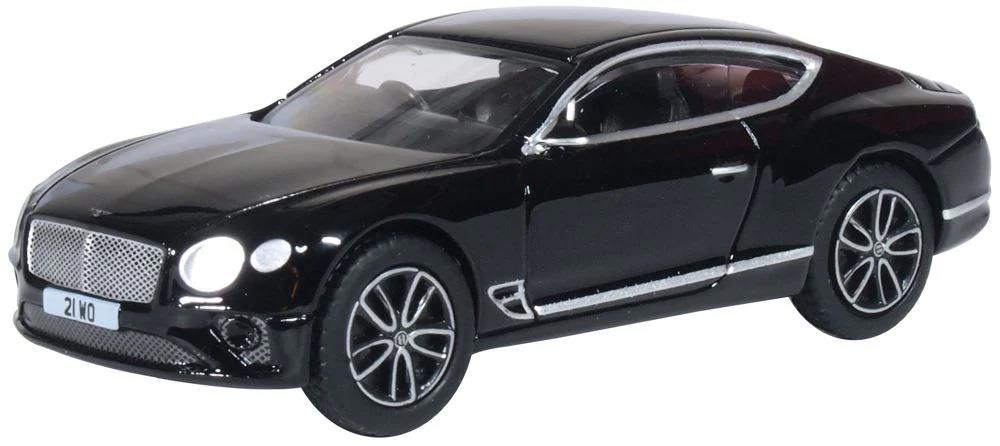 Oxford Diecast Bentley Continental GT Sport Onyx Black OD76BCGT003