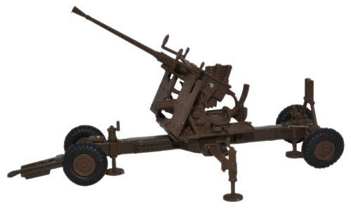 Oxford Diecast Bofors Gun 40mm Brown OD76BF001