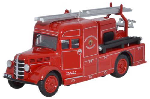 Oxford Diecast Bedford WLG Heavy Unit Lancashire County Fire Brigade OD76BHF005