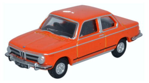 Oxford Diecast BMW 2002 Colorado Orange OD76BM02001