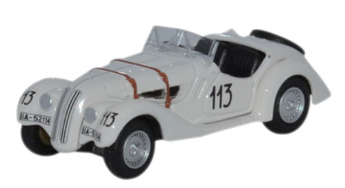 Oxford Diecast BMW 328 Mille Miglia 1938 Fane/James OD76BM28001