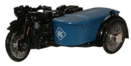 Oxford Diecast BSA Motorcycle and Sidecar RAC OD76BSA002