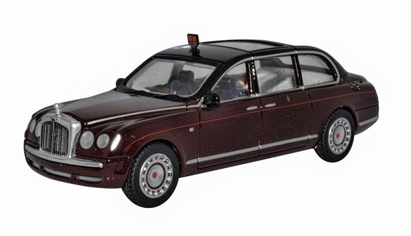 Oxford Diecast Bentley State Limousine HM The Queen OD76BSL001