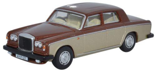 Oxford Diecast Bentley T2 Saloon Nutmeg/Silver Sand OD76BT2002