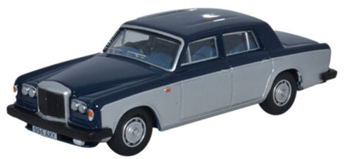 Oxford Diecast Bentley T2 Saloon Seychelles Blue/Shell Grey OD76BT2004