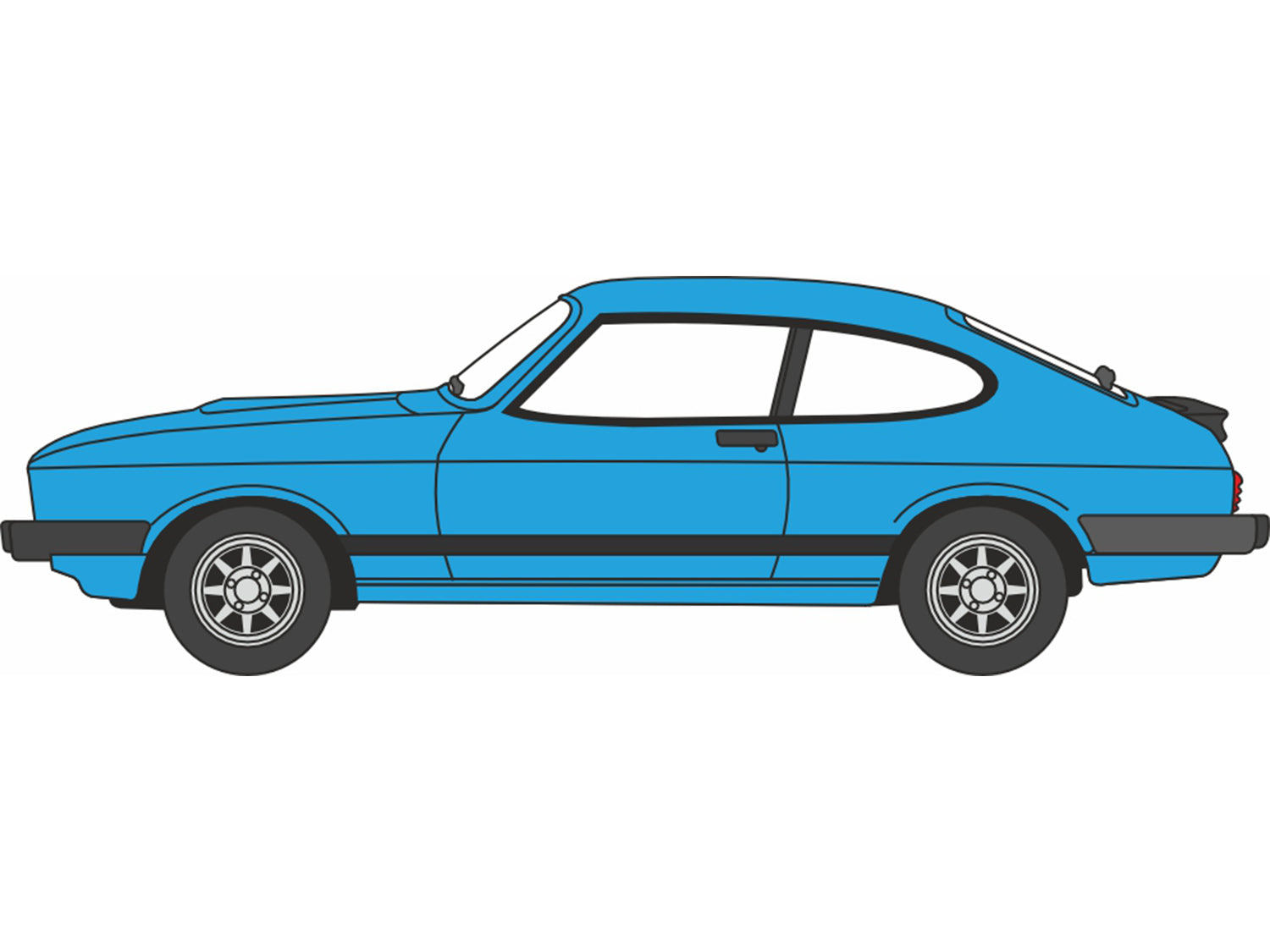 Ford Capri MkIII Cosmos Blue Metallic