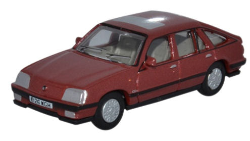 Oxford Diecast Vauxhall Cavalier Carnelian Red OD76CAV002