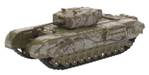 Oxford Diecast Churchill Tank 1942 RAC Tunisia 1943 OD76CHT003