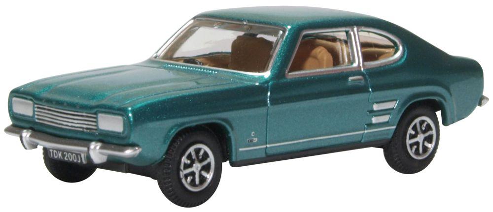 Oxford Diecast Ford Capri Mk1 Aquatic Jade OD76CP003