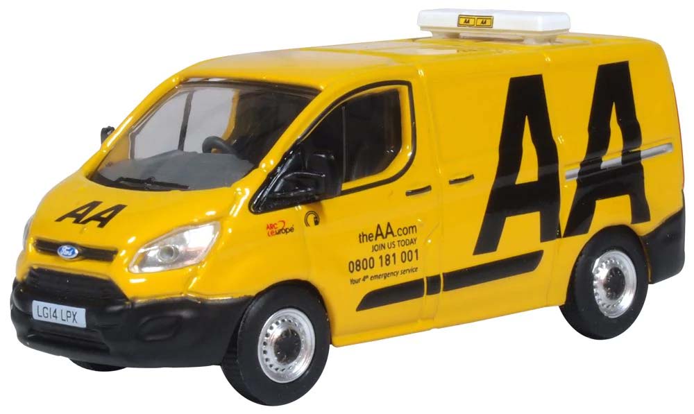 Oxford Diecast Ford Transit Custom AA OD76CUS001