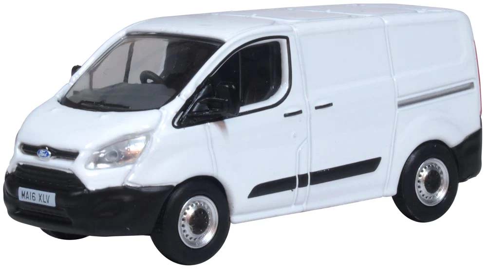 Oxford Diecast Ford Transit Custom White OD76CUS002