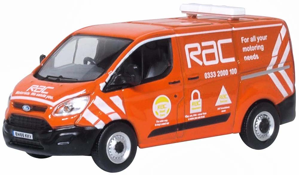 Oxford Diecast Ford Transit Custom RAC OD76CUS003