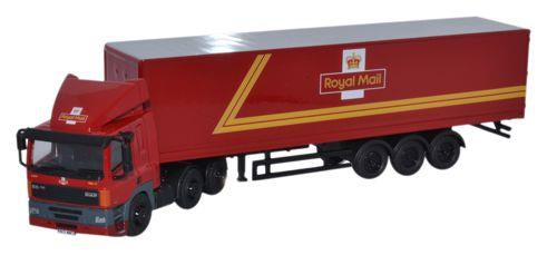 Oxford Diecast Leyland DAF FT85CF 40ft Box Trailer Royal Mail OD76DAF001