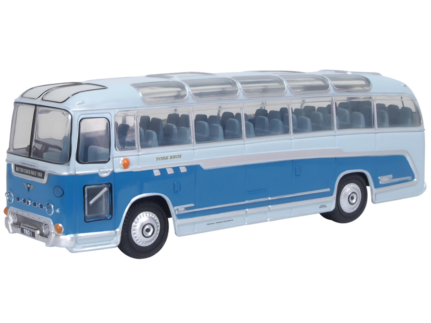 Oxford Diecast Duple Britannia York Bros. OD76DB003