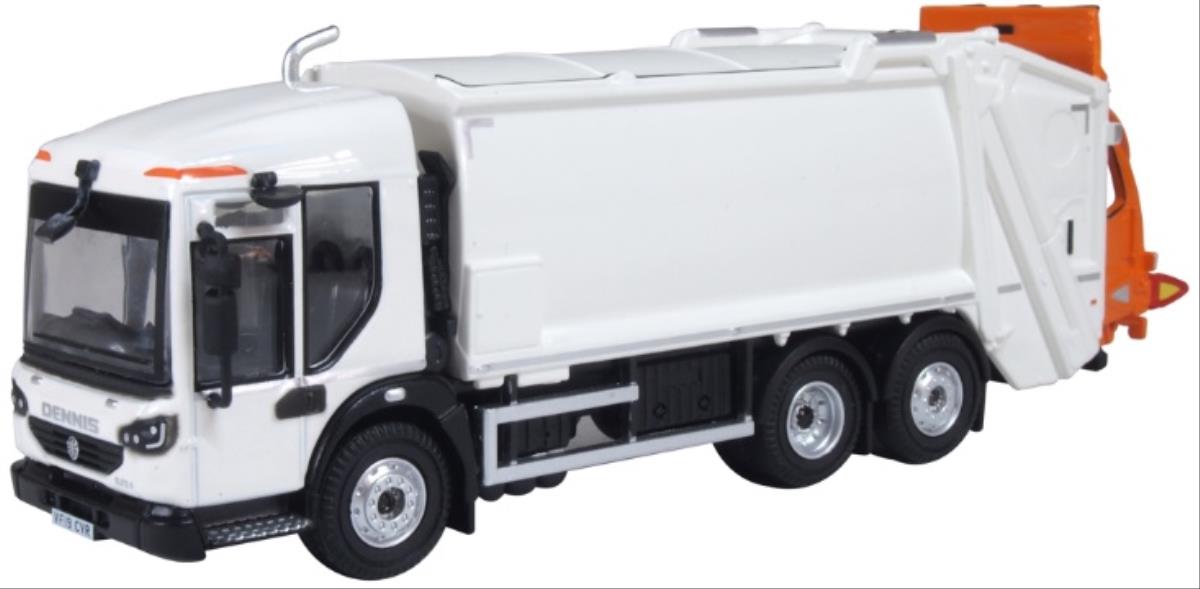 Dennis Eagle Olympus Refuse Truck White