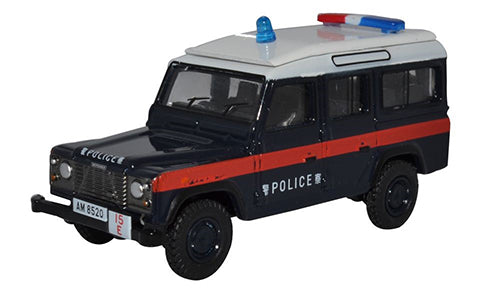 Oxford Diecast Land Rover Defender LWB Station Wagon Hong Kong Police OD76DEF016