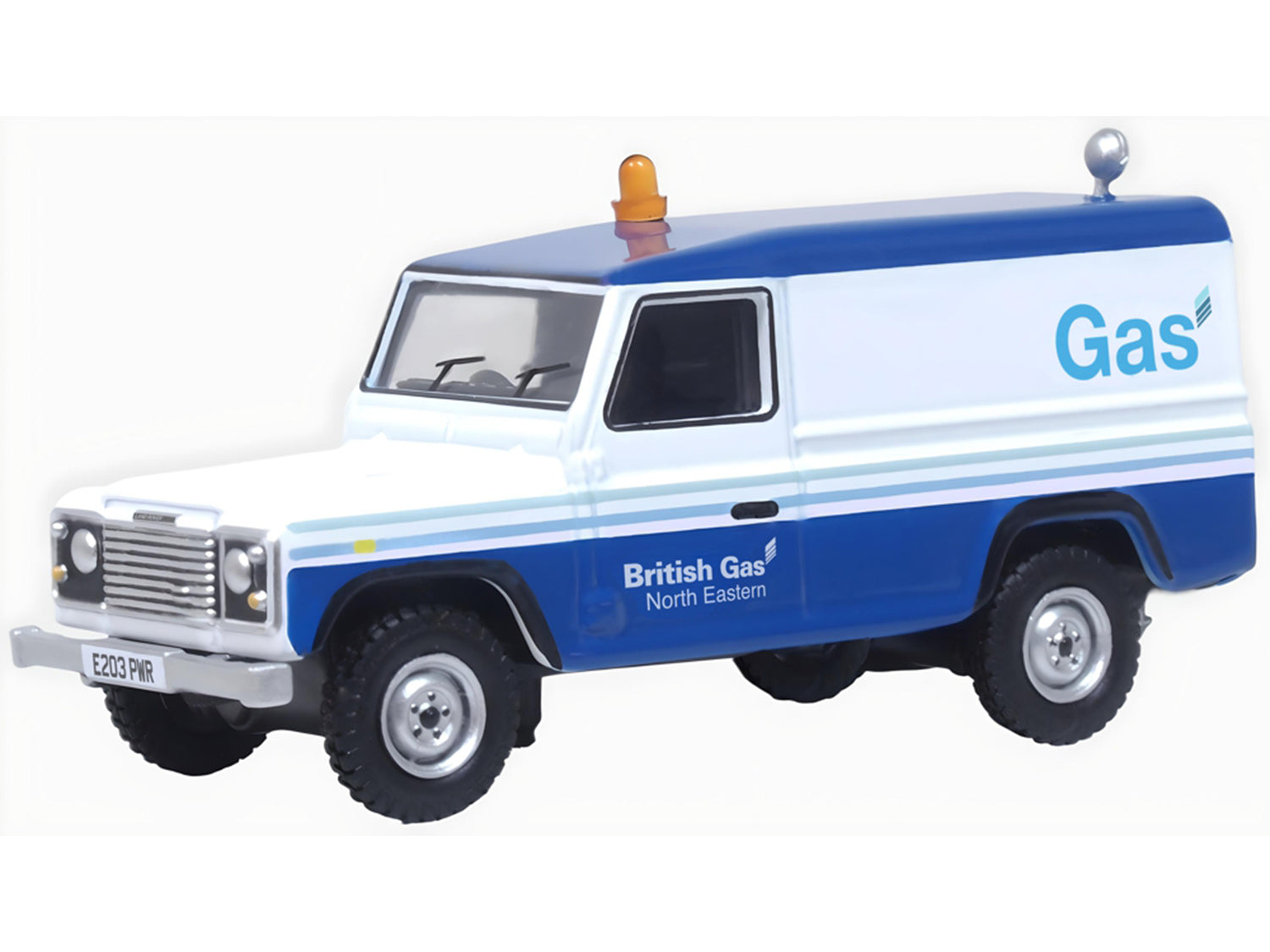 Oxford Diecast Land Rover Defender LWB St. Wagon British Gas OD76DEF019