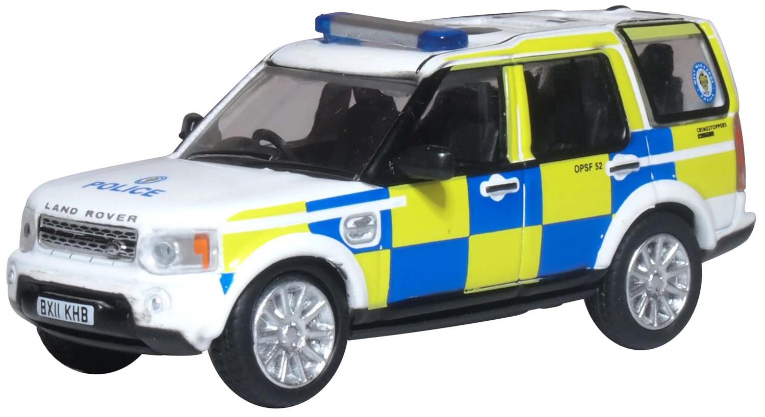 Oxford Diecast Land Rover Discovery 4 West Midlands Police OD76DIS006