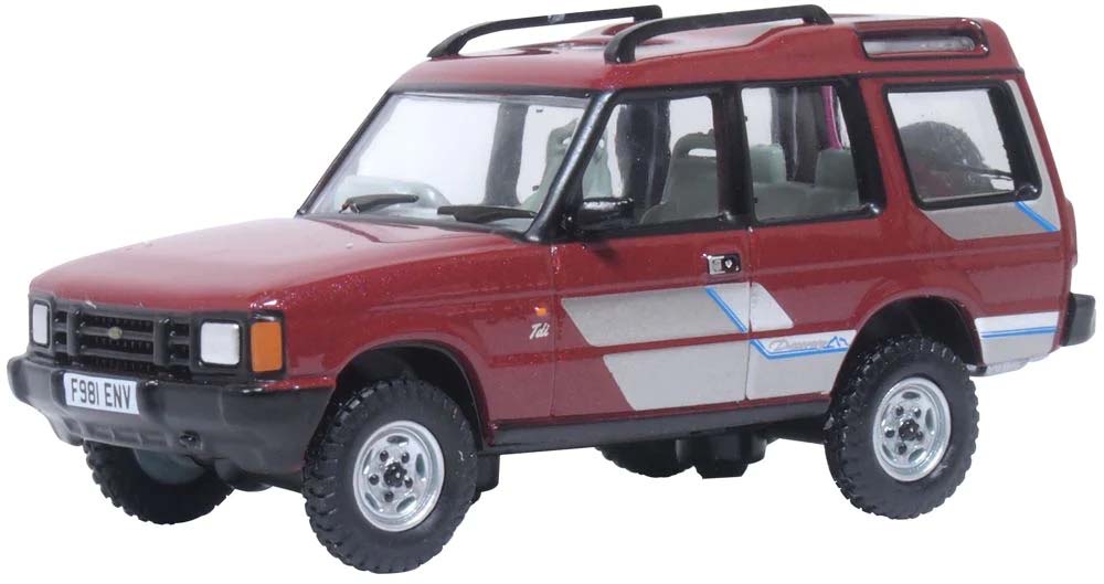 Oxford Diecast Land Rover Discovery 1 Foxfire OD76DS1001