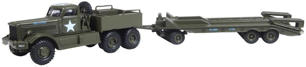 Oxford Diecast Diamond T Tank Transporter/Trailer US Army OD76DT007